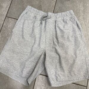 Outdoor Voices Light Gray Athletic Shorts